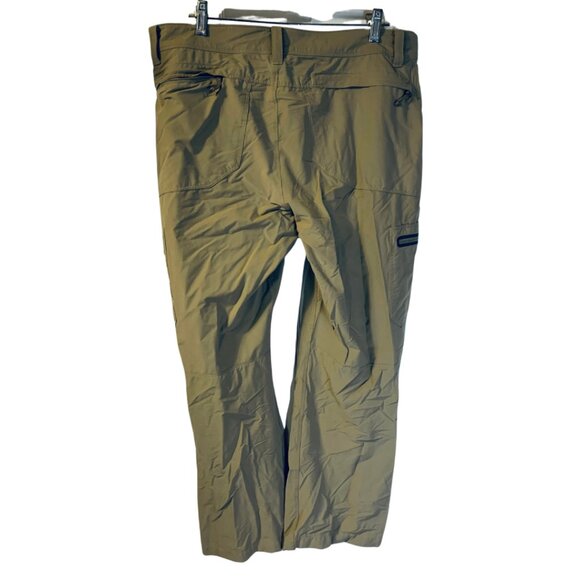 LL Bean Men's Cresta Hiking Pants Size 35 x 29 Water Resistant Nylon Stretch - Picture 2 of 6